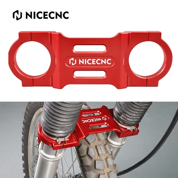 NıceCNC HONDA XR650L XR 650 L 1993-2022 2021 2020 Çatal Brace CNC Alüminyum Dirsek Çatal Sabitleyici Motokros Aksesuarları Kırmızı