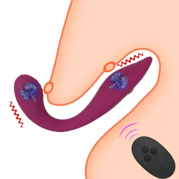 Giyilebilir Yapay Penis Vibratör Titreşimli Külot Klitoris Stimülasyon 10 Hız Kablosuz Uzaktan Kumanda Seks Oyuncakları Kadınlar için