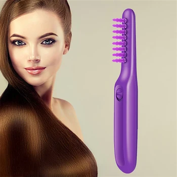Elektrikli dolaşık açıcı fırça yeni masaj saç tarak karışık dolaşık açıcı saç fırçası pürüzsüz ıslak ve kuru saç bakımı şekillendirici araçları kadın