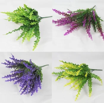10 adet 7 kafa Yapay Aloe Yaprağı Yaprakları Çiçekler Düğün Parti Ev Tatil Mekan Dekorasyon Buket DIY Yapımı