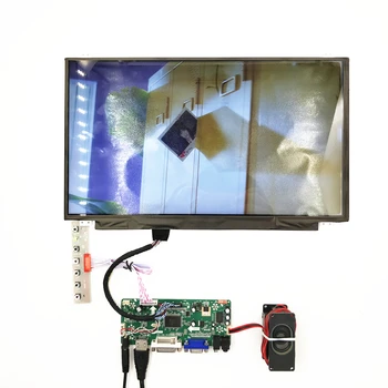 lcd denetleyici kurulu desteği VGA + ses sürücüsü 15.6 inç LCD kitleri ile 1920*1080,300 cd