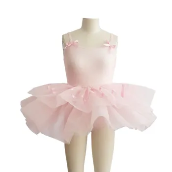 Kızlar Balerin Elbise Bale Danse Klasik Kostümleri Pembe Tutu Bale Leotard Dans Elbise Çocuk Kız Dans Giyim Bale Yetişkin