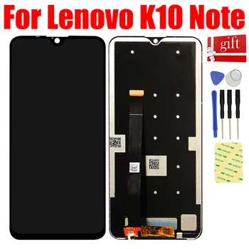 Lenovo K10 Not LCD ekran Panel modülü Monitör Pantalla K10 Not LCD dokunmatik ekran Digitizer Cam Meclisi Değiştirme