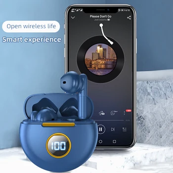 TWS Bluetooth 5.1 Kablosuz Kulaklık Kulaklık Stereo Hİ-Fİ mikrofonlu kulaklık Handsfree Kulaklık Tüm Akıllı Telefon için