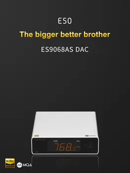 HX E50 Dekoder MQA DAC ES9068AS 32Bit / 768 kHz DSD512 DAC Uzaktan Kumanda ile En İyi DAC TEPESİ için L50