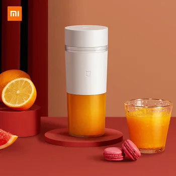 Xiaomi Mijia meyve sıkacağı bardağı Eşlik Eden Taşınabilir Ev Küçük Meyve Sebze Sıkacağı Orijinal Pişirme Makinesi Mikser Elektrikli