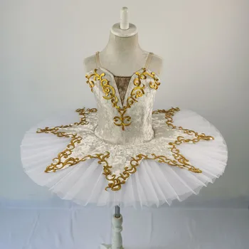 Profesyonel Bale Tutu Kız Çocuk Çocuk Kuğu Gölü Balesi Dans Elbise Adulto Kadın Balerin Bale Dans Kostümleri Kızlar
