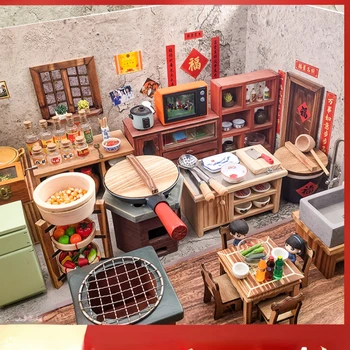Mini Küçük Mutfak Gerçek Pişirme Tam Set Yenilebilir Set Şeker Oyuncak Oyuncak Net Kırmızı Çocuk Gerçek Sürüm Oyuncak Coyer