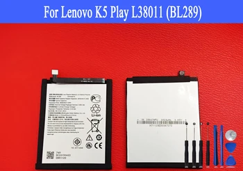 BL289 lenovo için batarya K5 Oyun L38011 Orijinal Kapasiteli Yedek Parça Tamir Cep Telefonu Pilleri Bateria