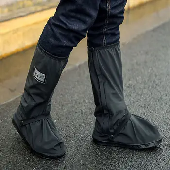 Su geçirmez ayakkabı koruyucu s Kullanımlık Motosiklet Bisiklet Bisiklet yağmur çizmeleri Ayakkabı Kapağı Yağmur Geçirmez ayakkabı koruyucu Yağmur Geçirmez Kalın 2021