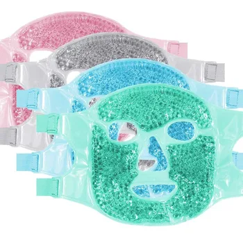 Sıcak Soğuk Terapi Buz Paketi Soğutma Masaj Buz Jel Yüz Maskesi Anti Kırışıklık Yorgunluk Rahatlatmak Cilt Sıkılaştırıcı Spa Güzellik Cilt Bakımı Aracı